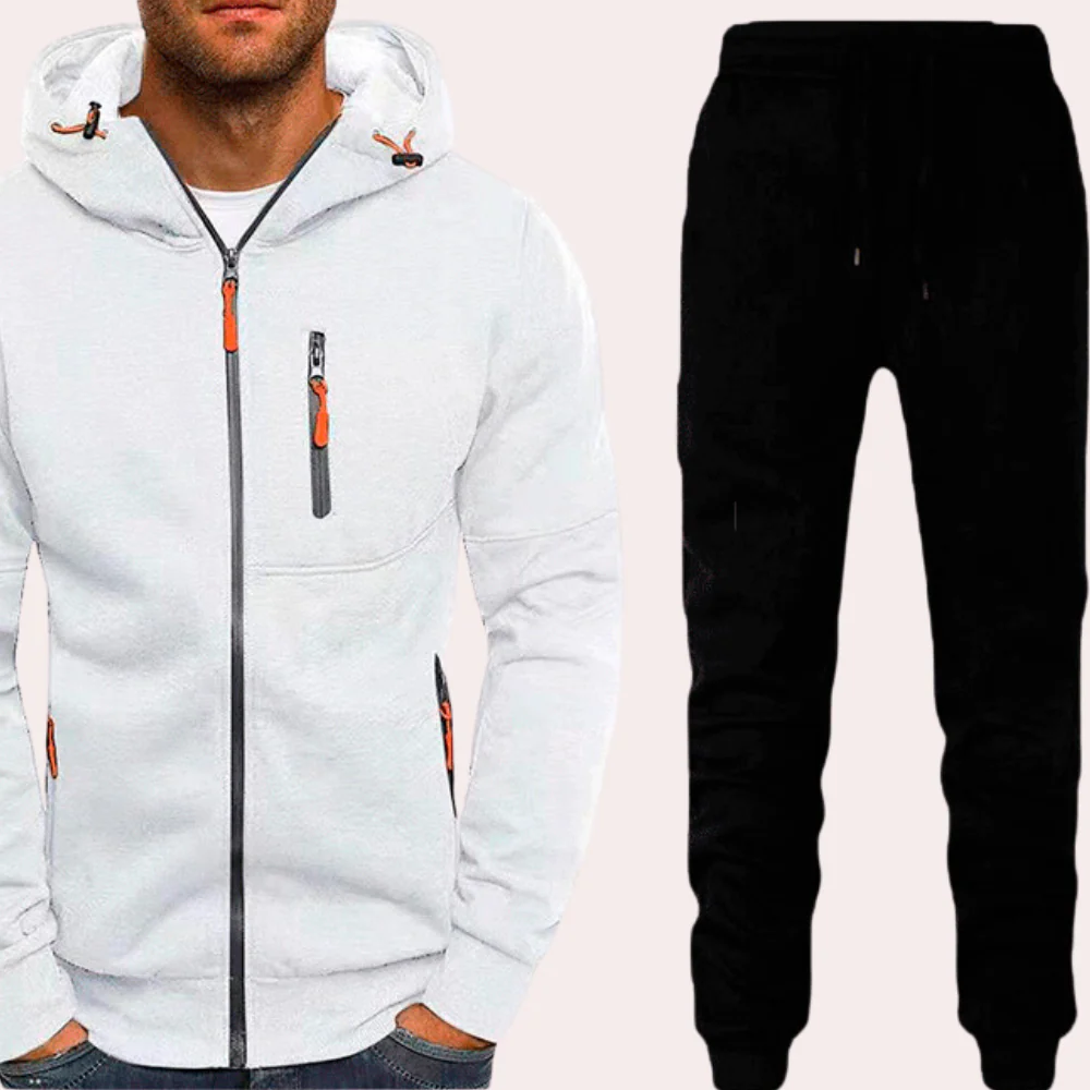 Comfortable men’s hoodie set – casual fit, cotton blend, for everyday wear - Image 2
