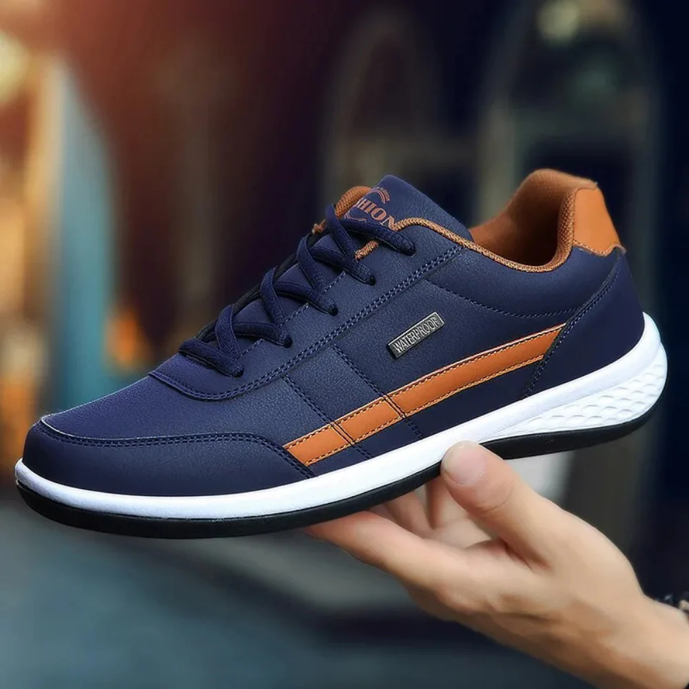 Comfortable Orthopedic Leather Shoes for Women, Waterproof Anti-Slip Design with Wide Toe Box and Gedempte Heel Support - Image 3