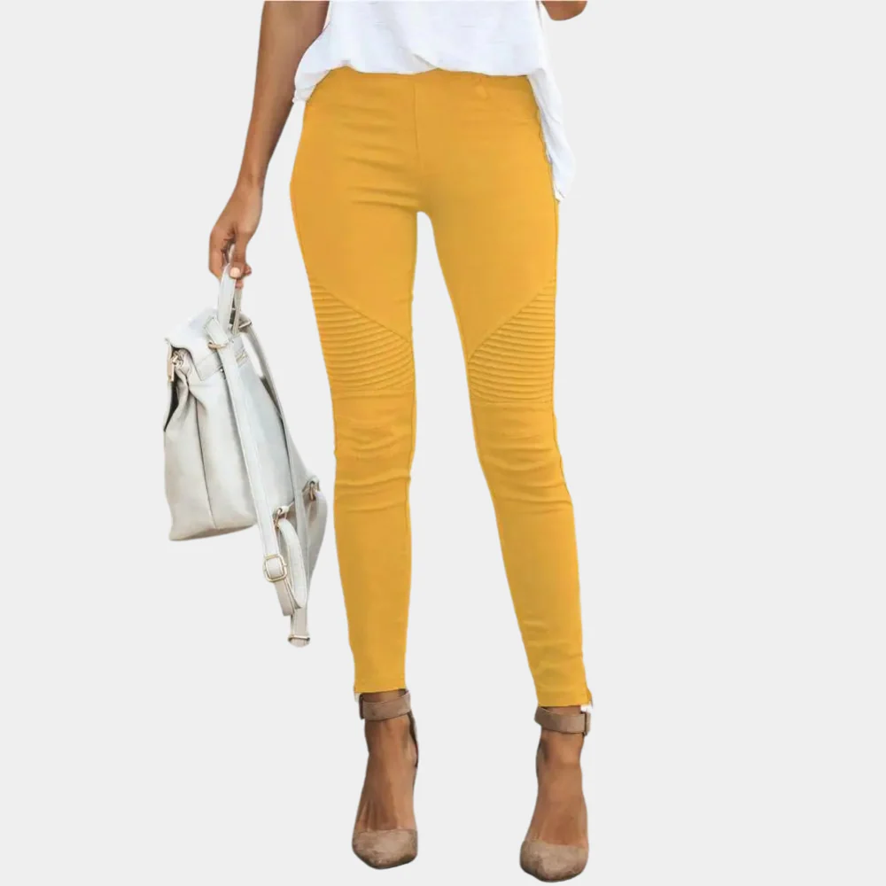 Comfortable women’s high-waisted jeggings – stretchy, fitted design, for everyday and evening wear - Image 5