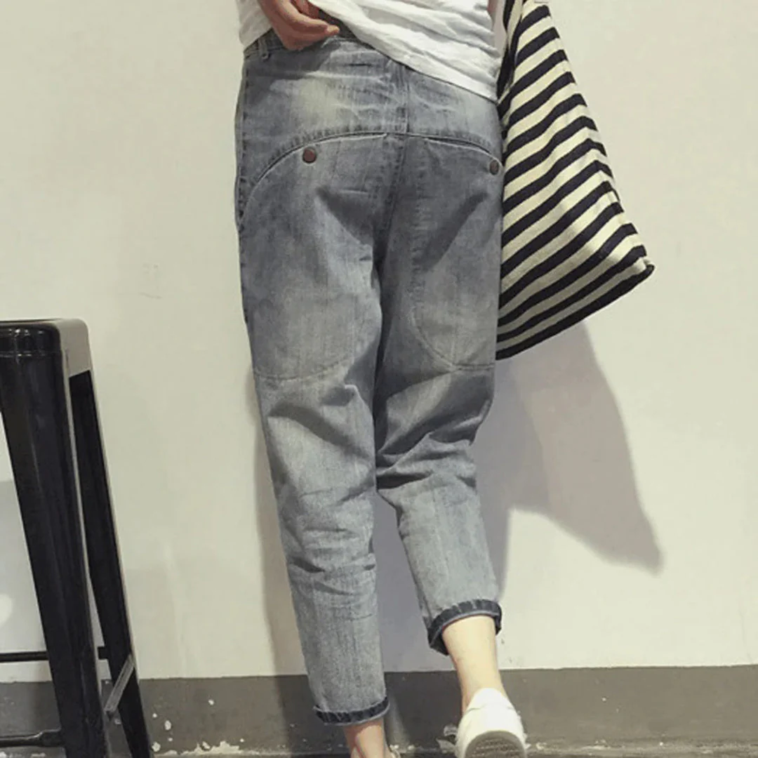 Comfortable Women's Jeans for Summer, Casual Denim Pants, Versatile Fit, Easy Care, Ideal for Daily Wear - Image 3