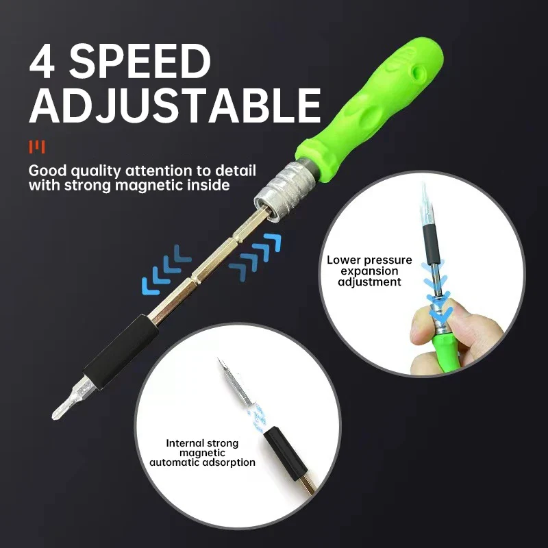 Compact 32-in-1 Magnetic Screwdriver Set - Essential Home Tools for Electronics Repair - Image 3