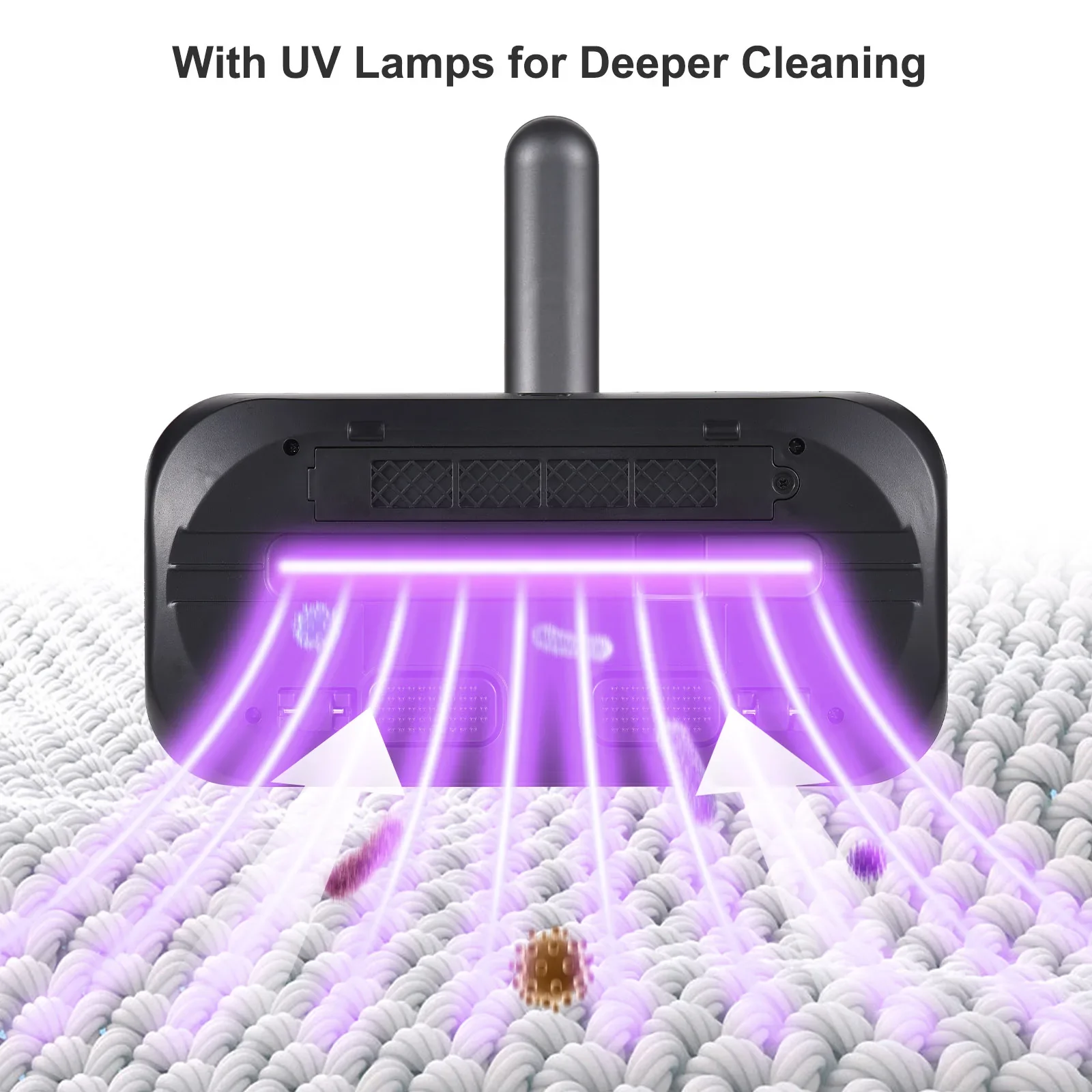 Compact Mattress Vacuum Cleaner 100W Cordless UV Bed Cleaner 8000Pa Strong Suction - Image 5