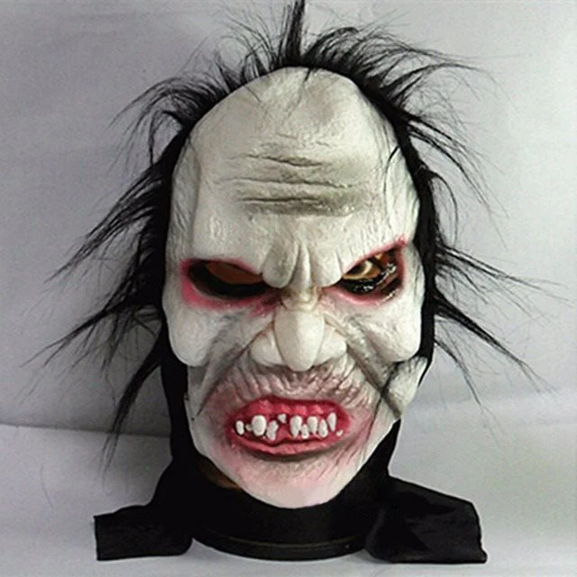 Halloween Mask Grimace Zombie Full Face Horror Prop