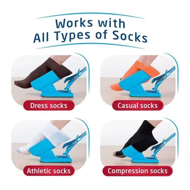 Compression Sock Aid Kit Easy On Off Dressing Aid No Bending - Image 5
