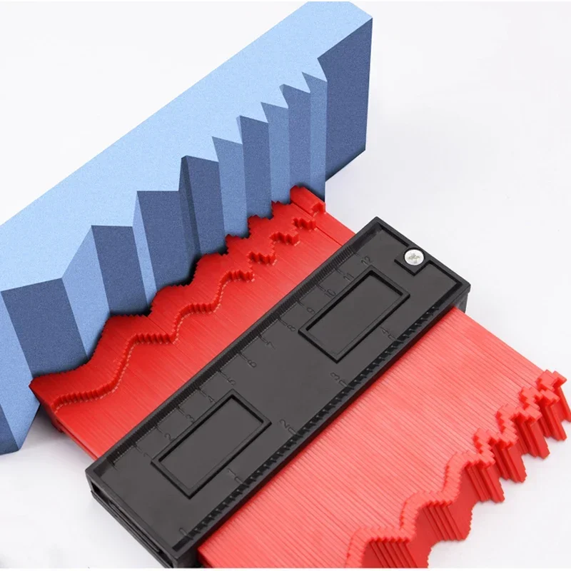Contour Gauge Duplicator - Plastic Profile Measuring Tool for Home DIY Projects, 10 inch - Image 3