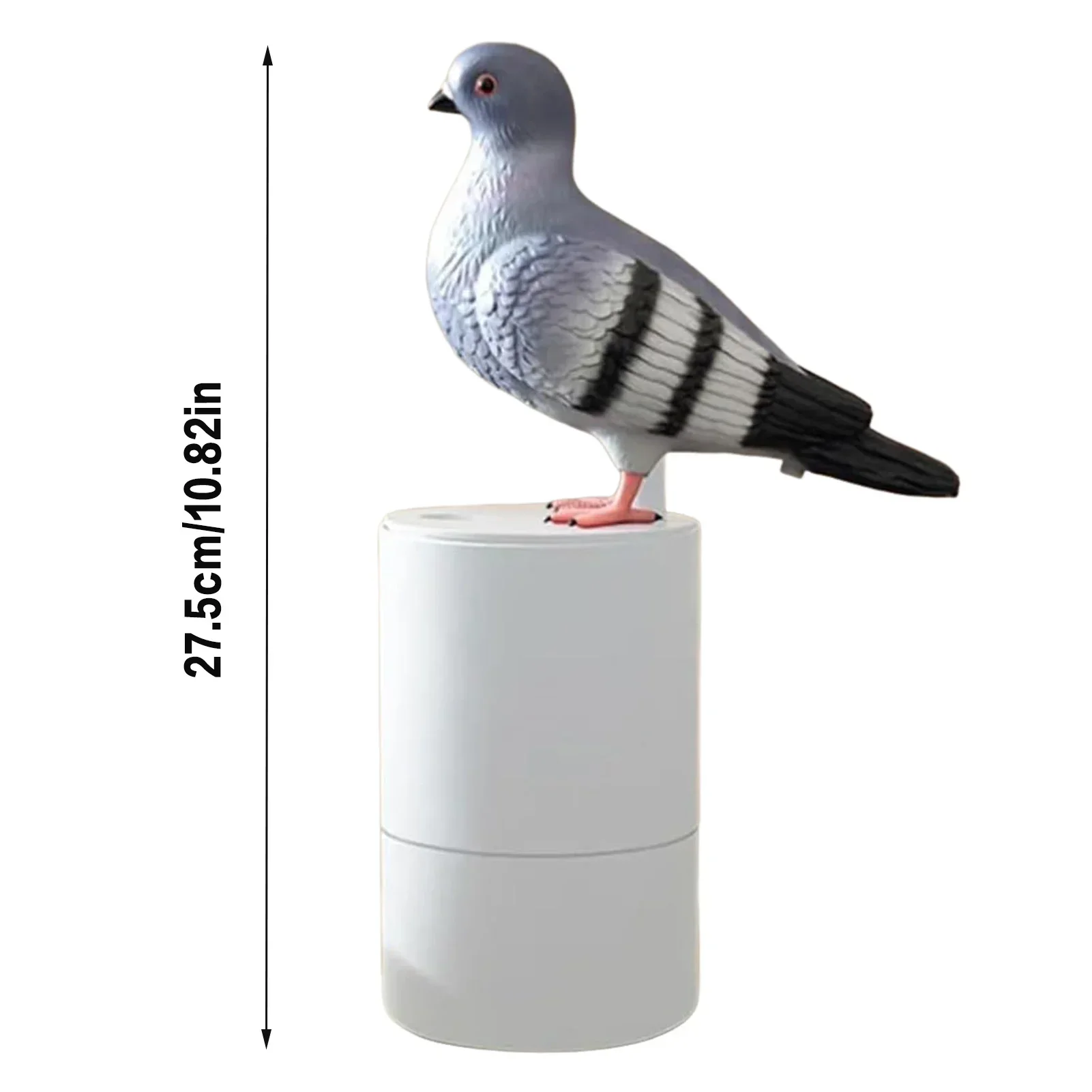 Coo-Coo Pigeon Soap Dispenser - Quirky Kitchen Decor, 10 oz Liquid Soap Pump - Image 6