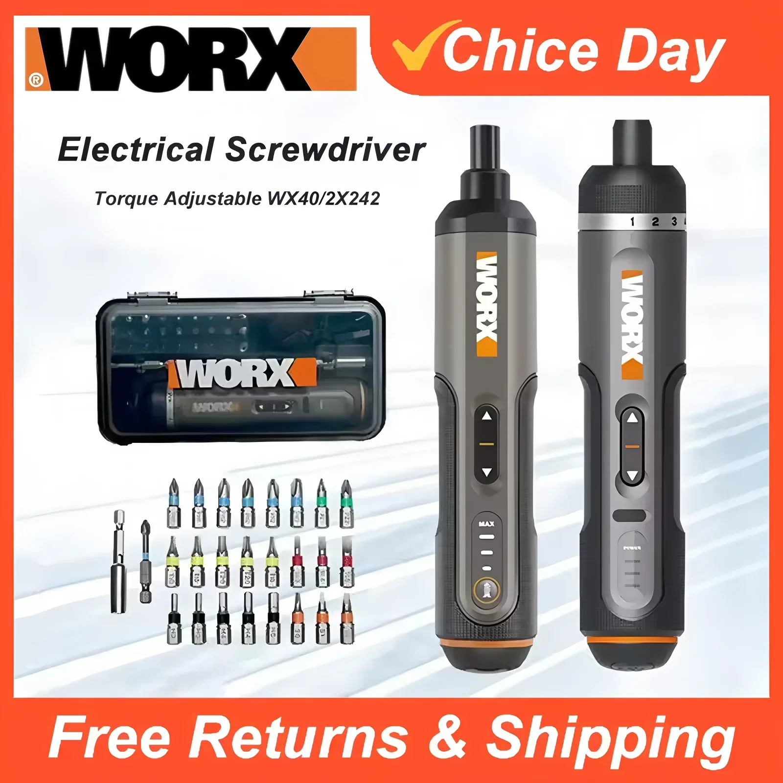 Cordless Screwdriver Kit With 30 Bit Set USB Rechargeable 4V DIY Tool For Home Projects Fall 2025
