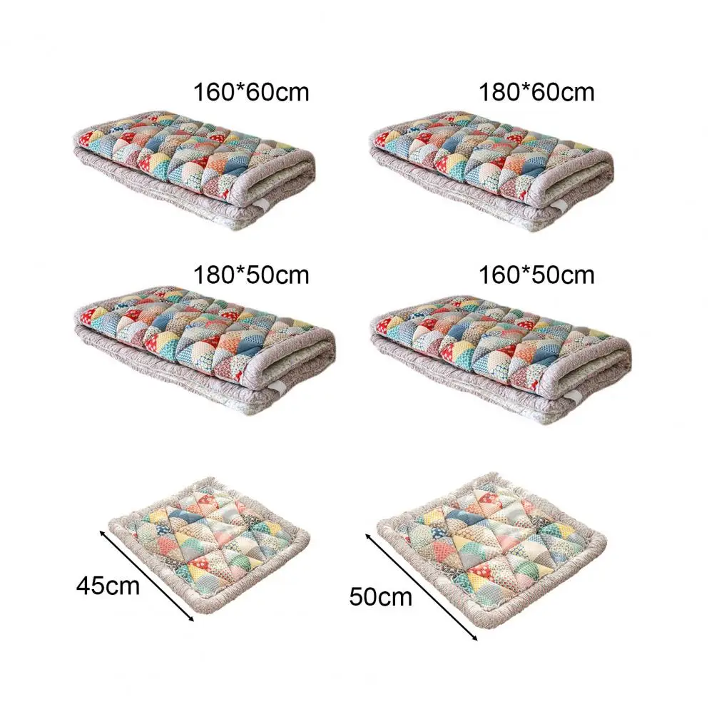 Cotton Sofa Cover Bohemian Plush Non-Slip Thickened Floral Cushion Protection - Image 6