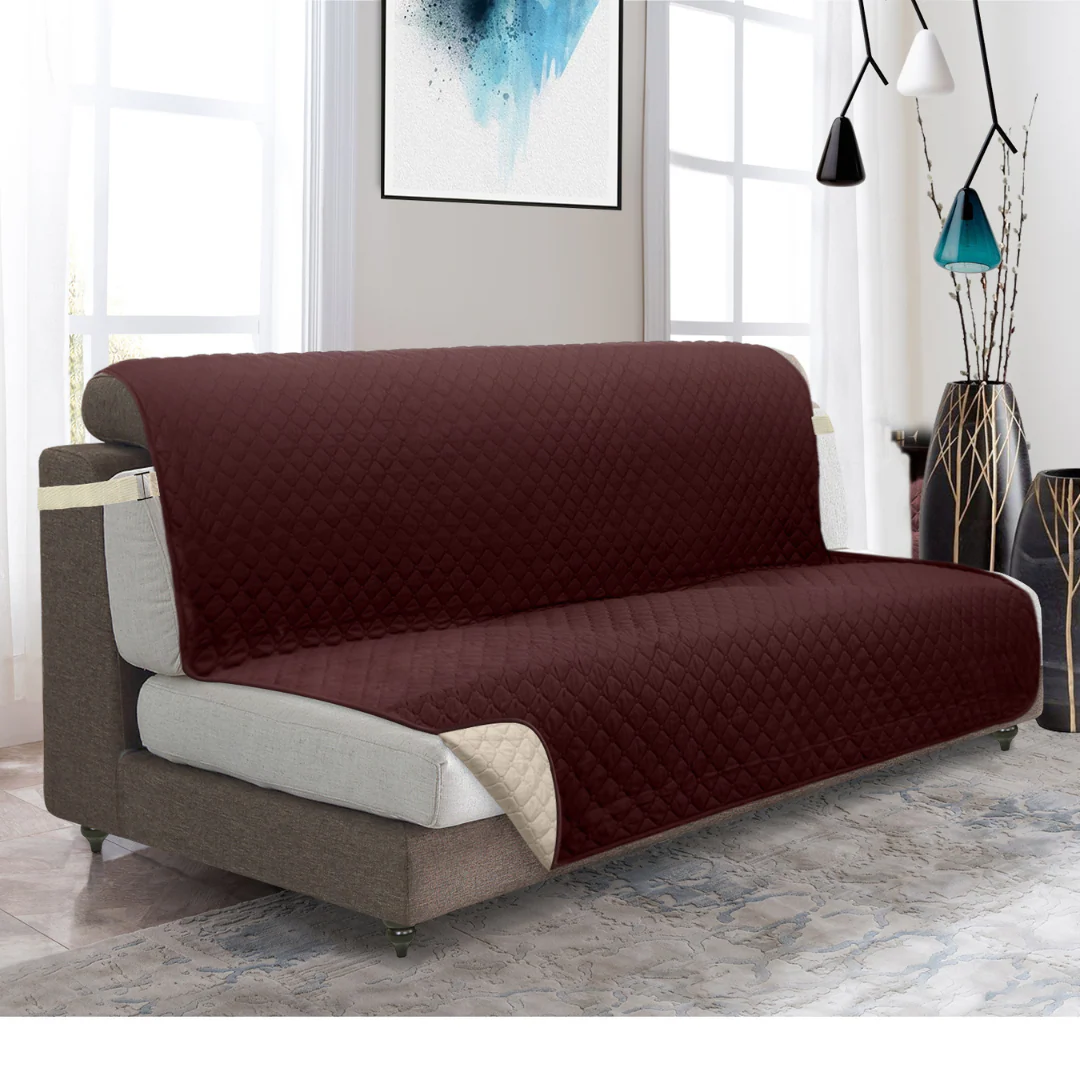 Couch Cover Furniture Protector With Side Pockets And Back Straps Reversible Colors Fall 2025 Pet Friendly - Image 16
