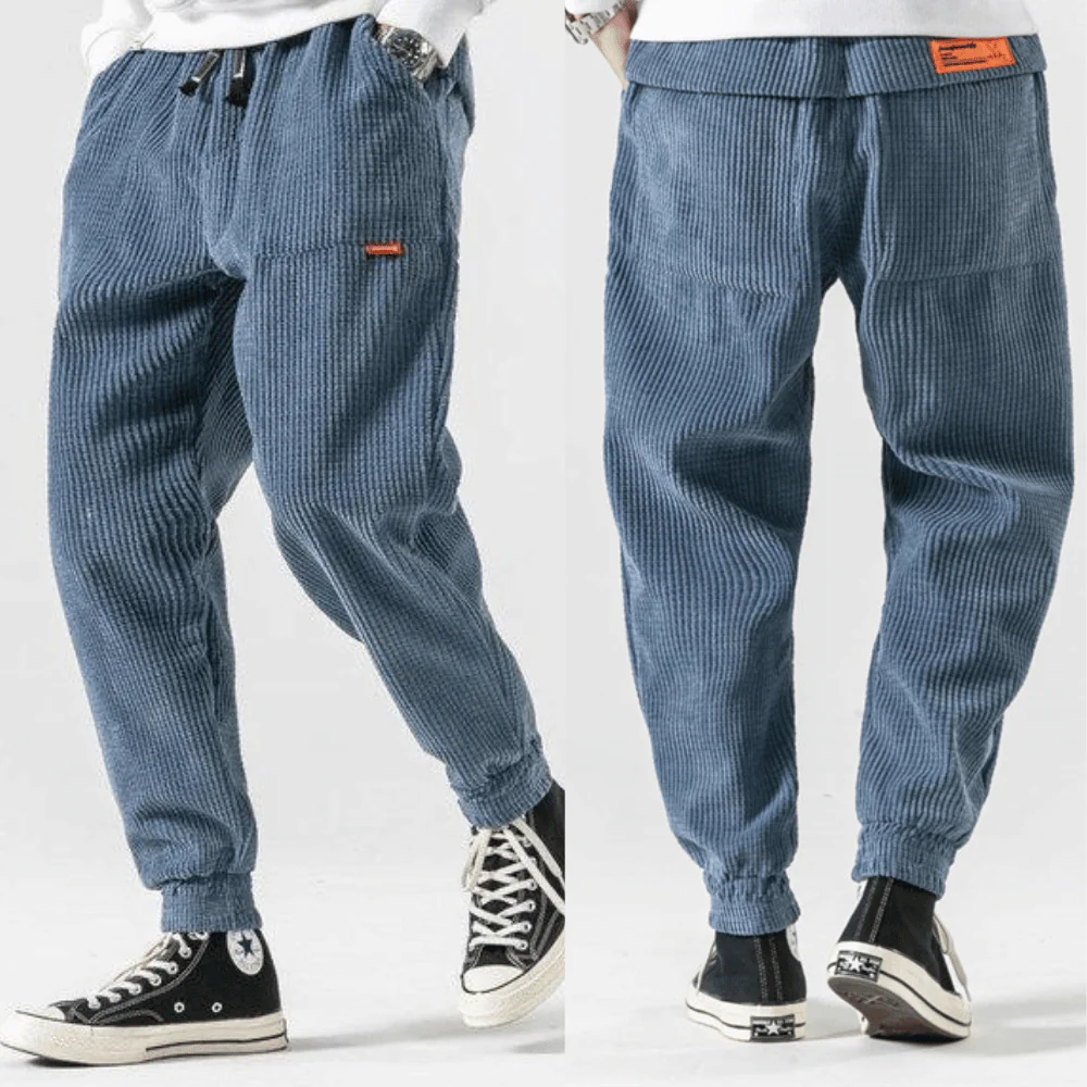 Cozy women's corduroy pants – stylish design, high-quality fabric, for versatile occasions - Image 4