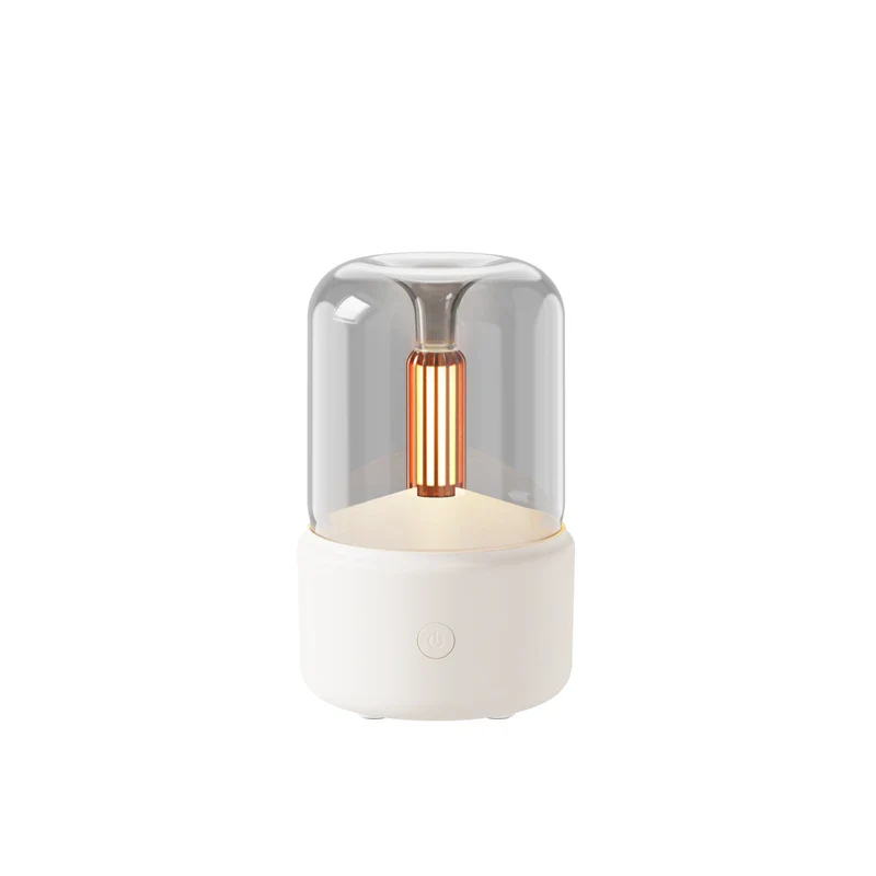 Creative Candlelight Aromatherapy Machine USB Plug-In Desktop Humidifier for Home Ambience - Image 8