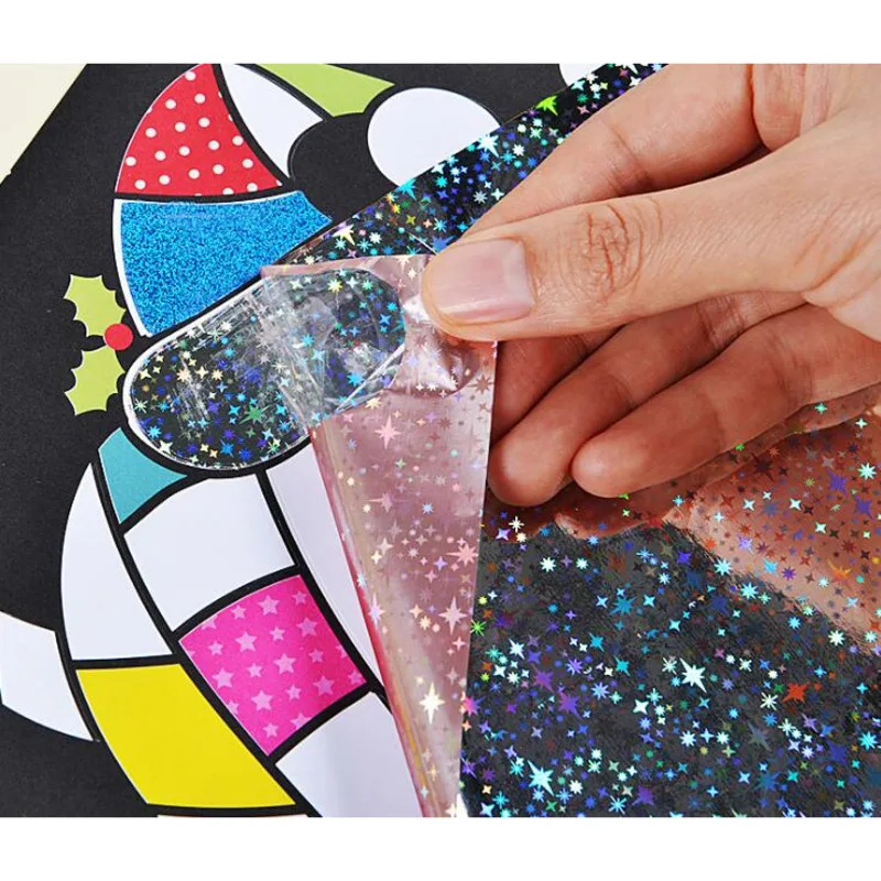 Creative DIY Magic Transfer Painting Craft Kit for Kids - Educational Arts & Crafts Learning Toy, Cartoon Drawing Fun 20x17cm (7.8x6.6 inch) - Image 4