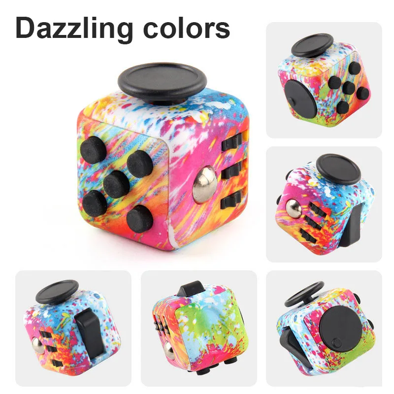 Fidget Cube Stress Relief Toy Sensory Dice For Focus - Image 12