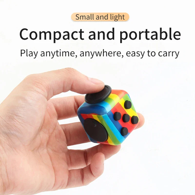 Fidget Cube Stress Relief Toy Sensory Dice For Focus - Image 13