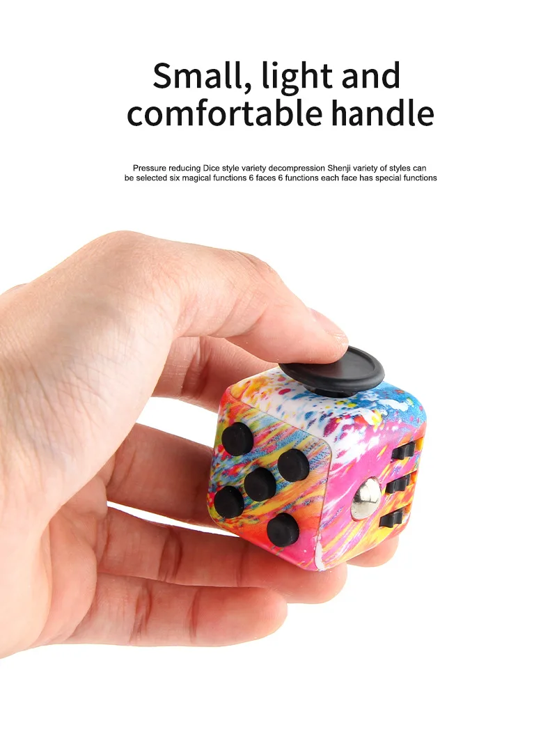 Fidget Cube Stress Relief Toy Sensory Dice For Focus - Image 17