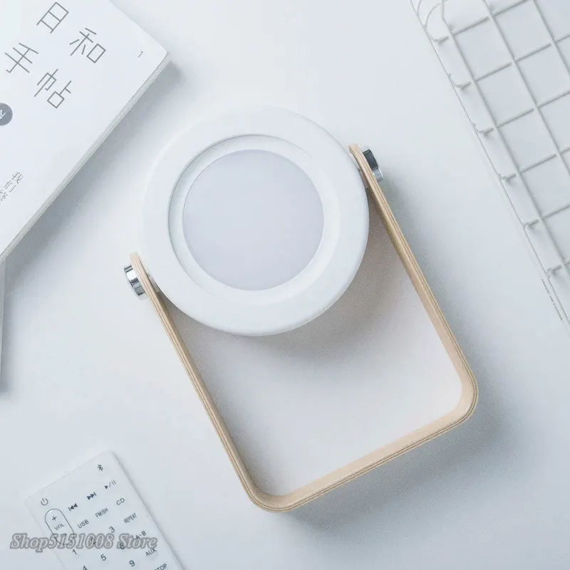 Creative Wood Handle Folding LED Night Light Lantern for Reading, USB Charging - Image 6