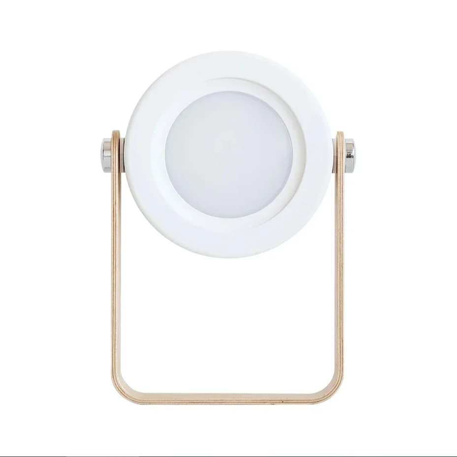 Creative Wood Handle Folding LED Night Light Lantern for Reading, USB Charging - Image 7