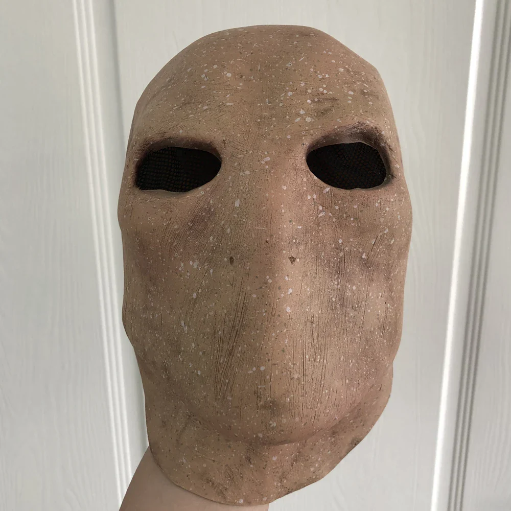 Slenderman Mask Latex Faceless Horror Halloween Costume - Image 4
