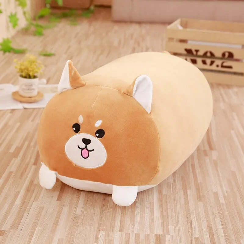 Cute Plush Animal Pillow - Soft 28cm (11 inch) Cat, Dog, Pig & Frog Stuffed Toys for Kids, Perfect Birthday Gift & Cuddly Home Decor - Image 4