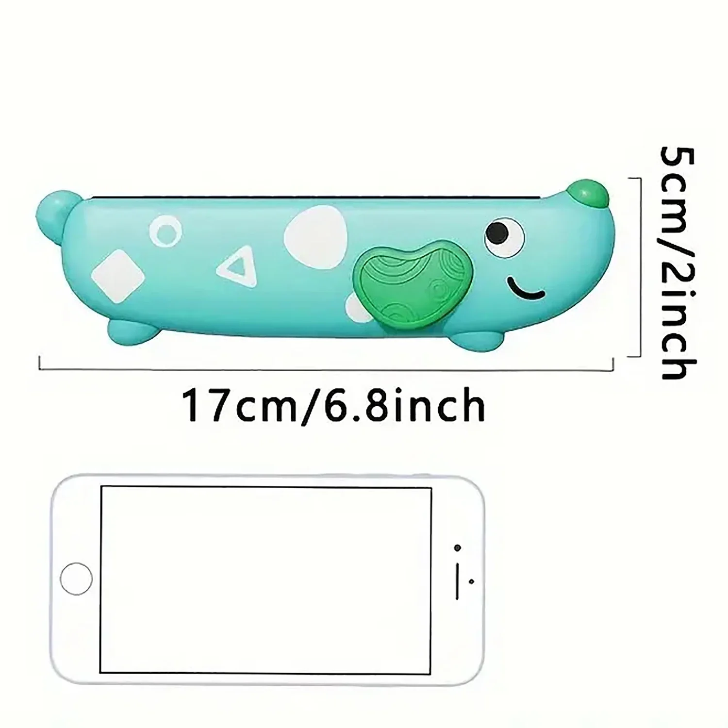 Cute Wooden Cartoon Harmonica for Kids - Creative Montessori Musical Toy for Boys and Girls, Ideal Gift for Young Musicians - Image 3