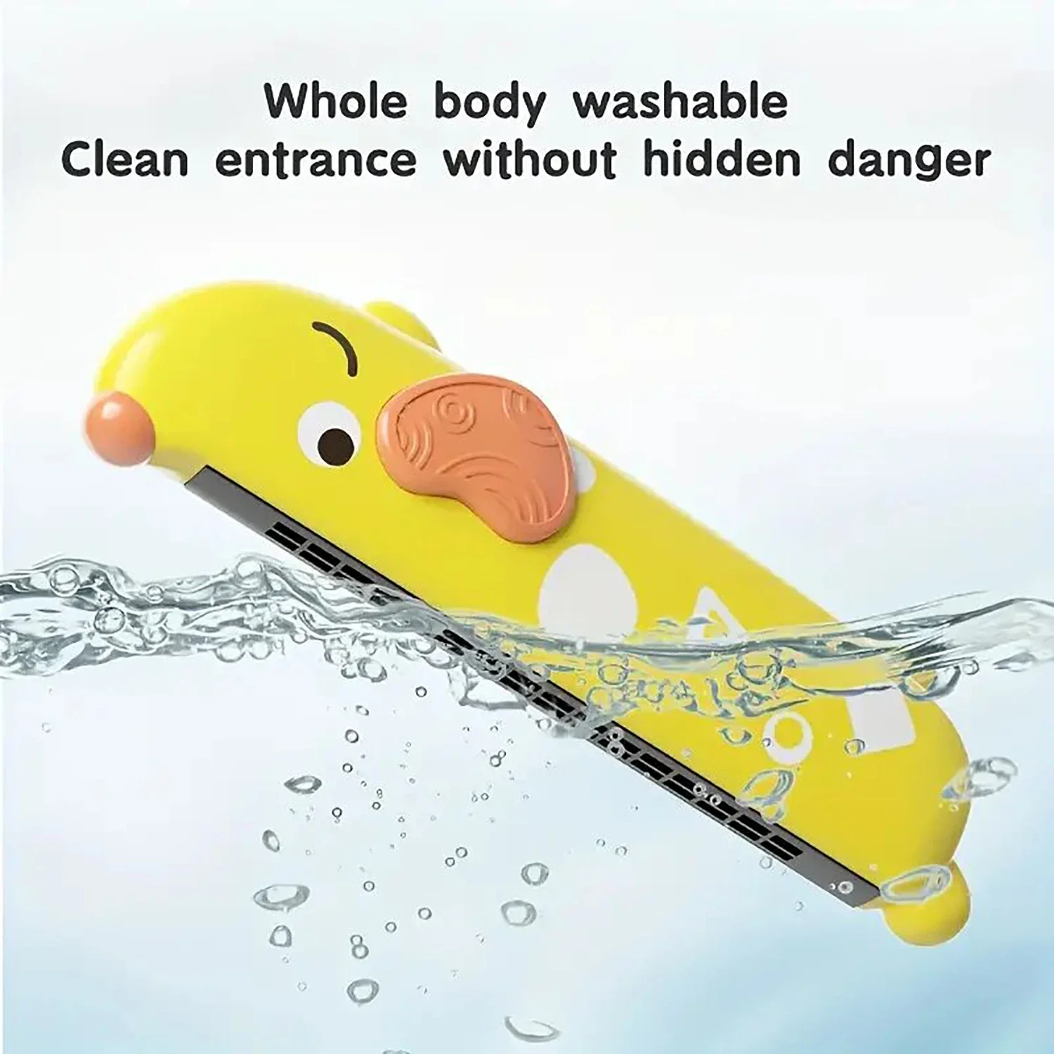 Cute Wooden Cartoon Harmonica for Kids - Creative Montessori Musical Toy for Boys and Girls, Ideal Gift for Young Musicians - Image 4