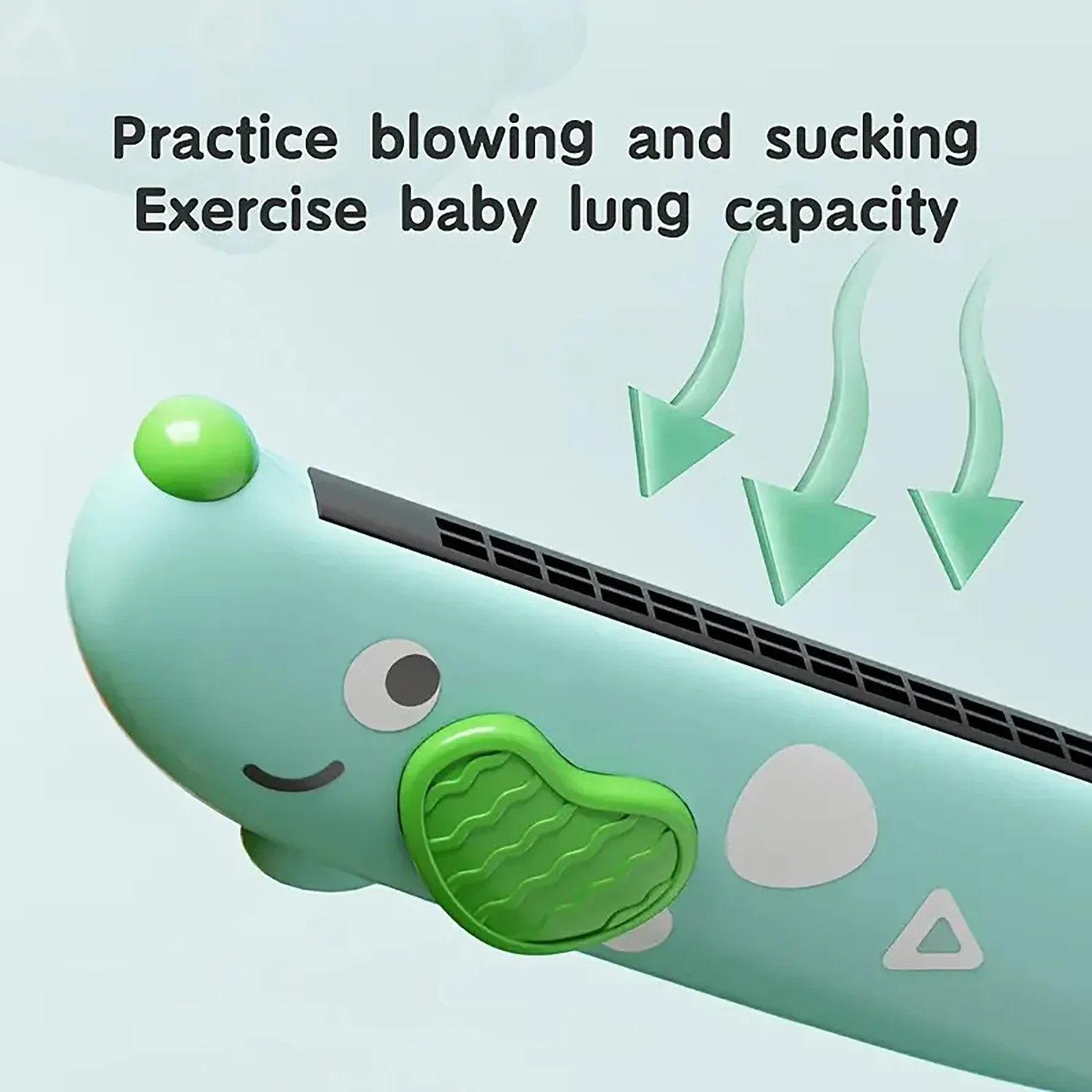 Cute Wooden Cartoon Harmonica for Kids - Creative Montessori Musical Toy for Boys and Girls, Ideal Gift for Young Musicians - Image 5