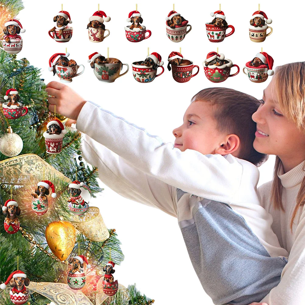 24 Day Advent Calendar With Figure Ornaments - Image 2