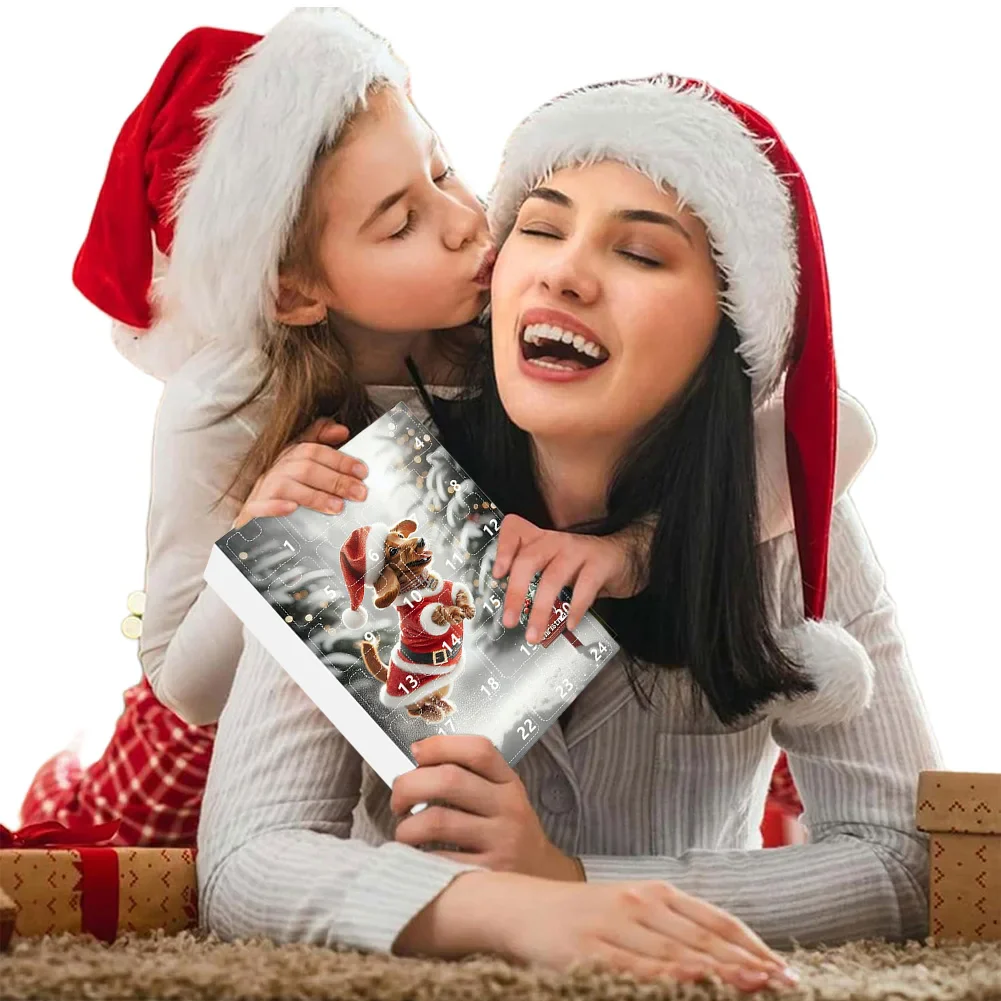 24 Day Advent Calendar With Figure Ornaments - Image 7