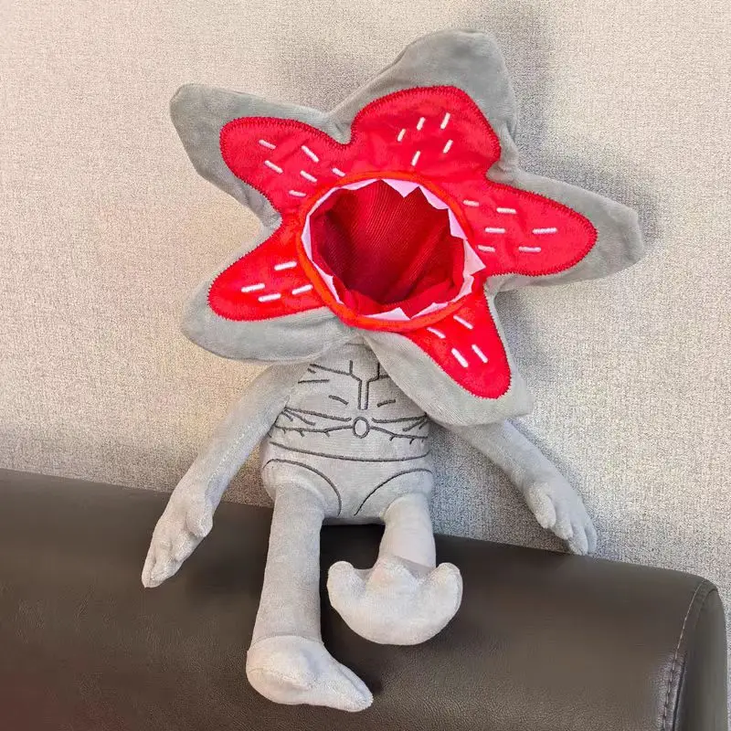 Demogorgon Plush Toy Gray Soft Monster Doll Halloween 2026 Gift Gift-Ready For Kids - Image 4