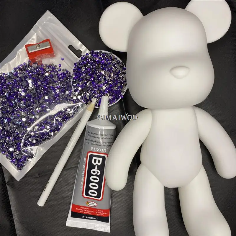 Diamond Painting Kit 5D Full Drill Crystal Bear Doll Christmas 2025 DIY Rhinestone Mosaic Sparkling Home Decor Gift - Image 12