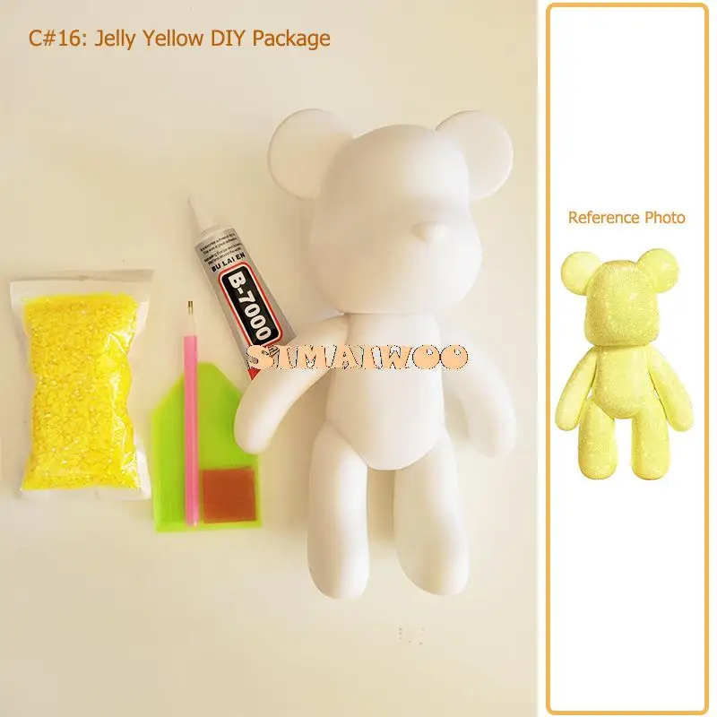 Diamond Painting Kit 5D Full Drill Crystal Bear Doll Christmas 2025 DIY Rhinestone Mosaic Sparkling Home Decor Gift - Image 22