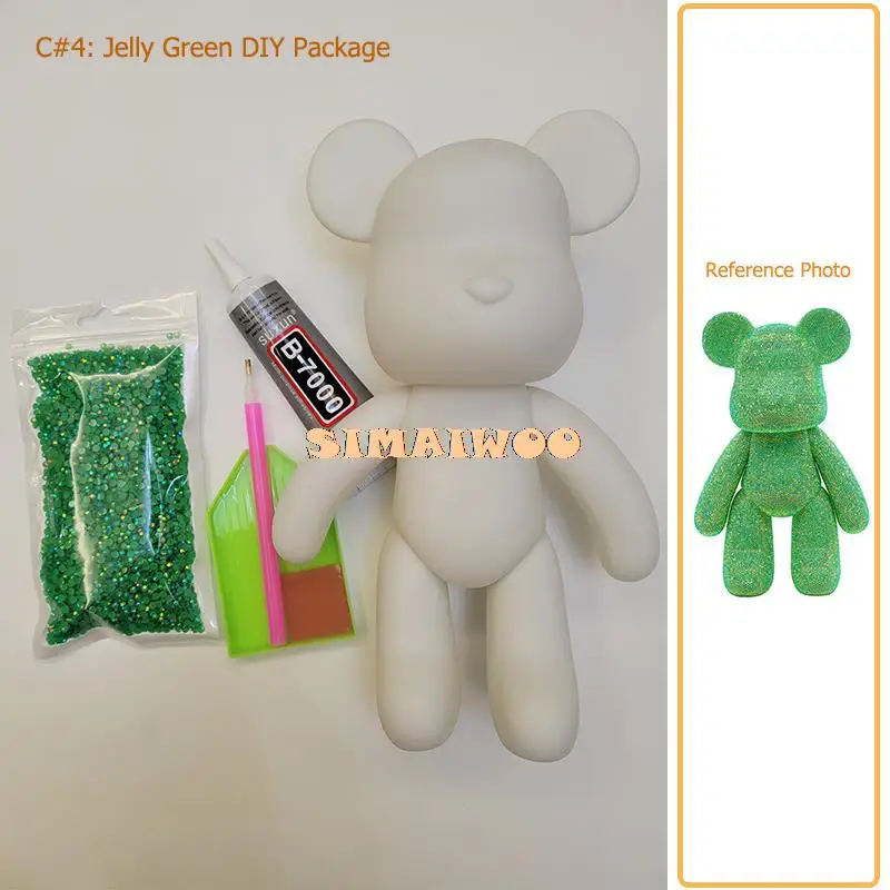 Diamond Painting Kit 5D Full Drill Crystal Bear Doll Christmas 2025 DIY Rhinestone Mosaic Sparkling Home Decor Gift - Image 23