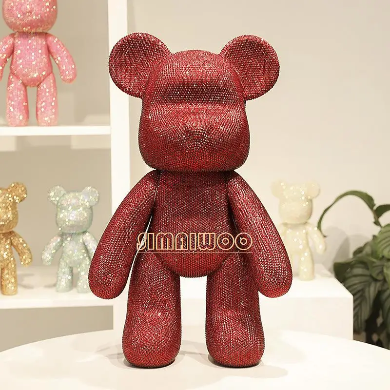 Diamond Painting Kit 5D Full Drill Crystal Bear Doll Christmas 2025 DIY Rhinestone Mosaic Sparkling Home Decor Gift - Image 4