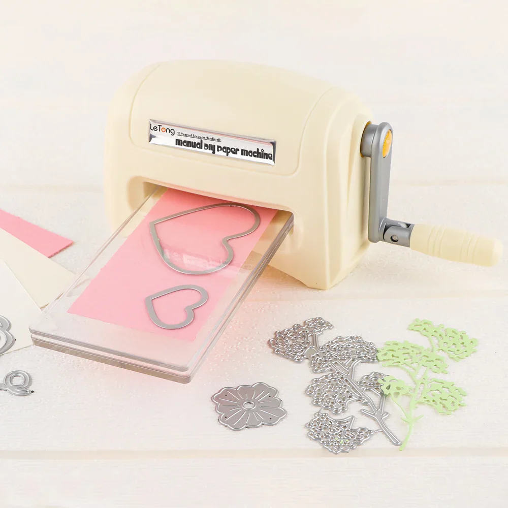 Die Cutting Machine Mini Manual Hand Crank Craft Tool - Image 10