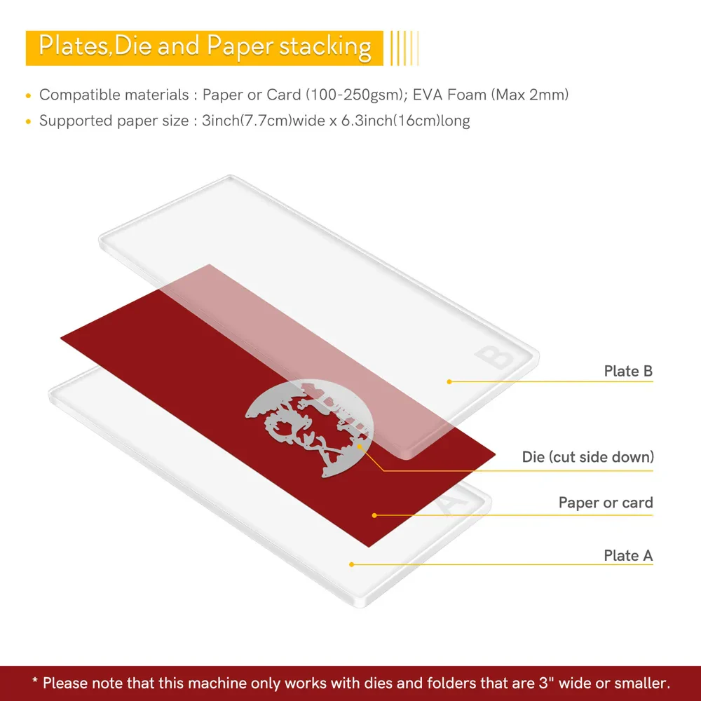 Die Cutting Machine Mini Manual Hand Crank Craft Tool - Image 8
