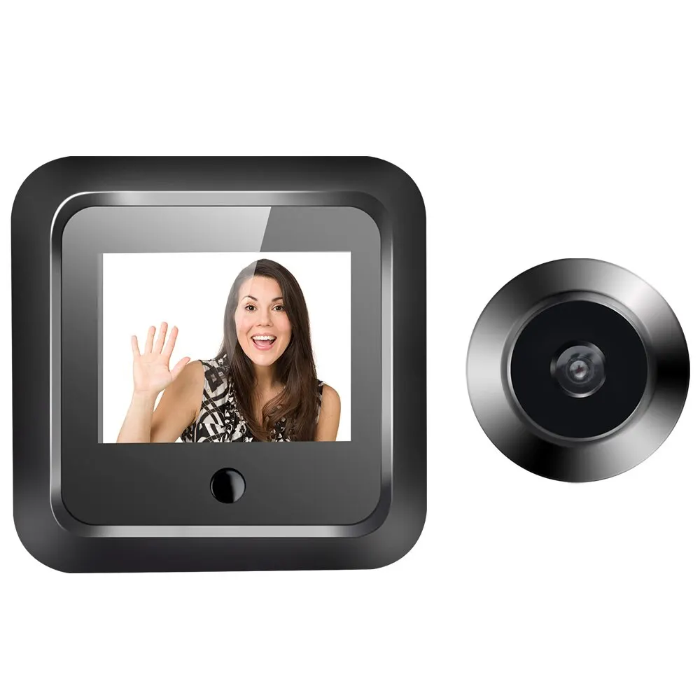 Digital Door Viewer 2.4 Inch LCD Peephole Camera Smart Home 2025 120 Degree Wide Angle HD Security Monitor - Image 7