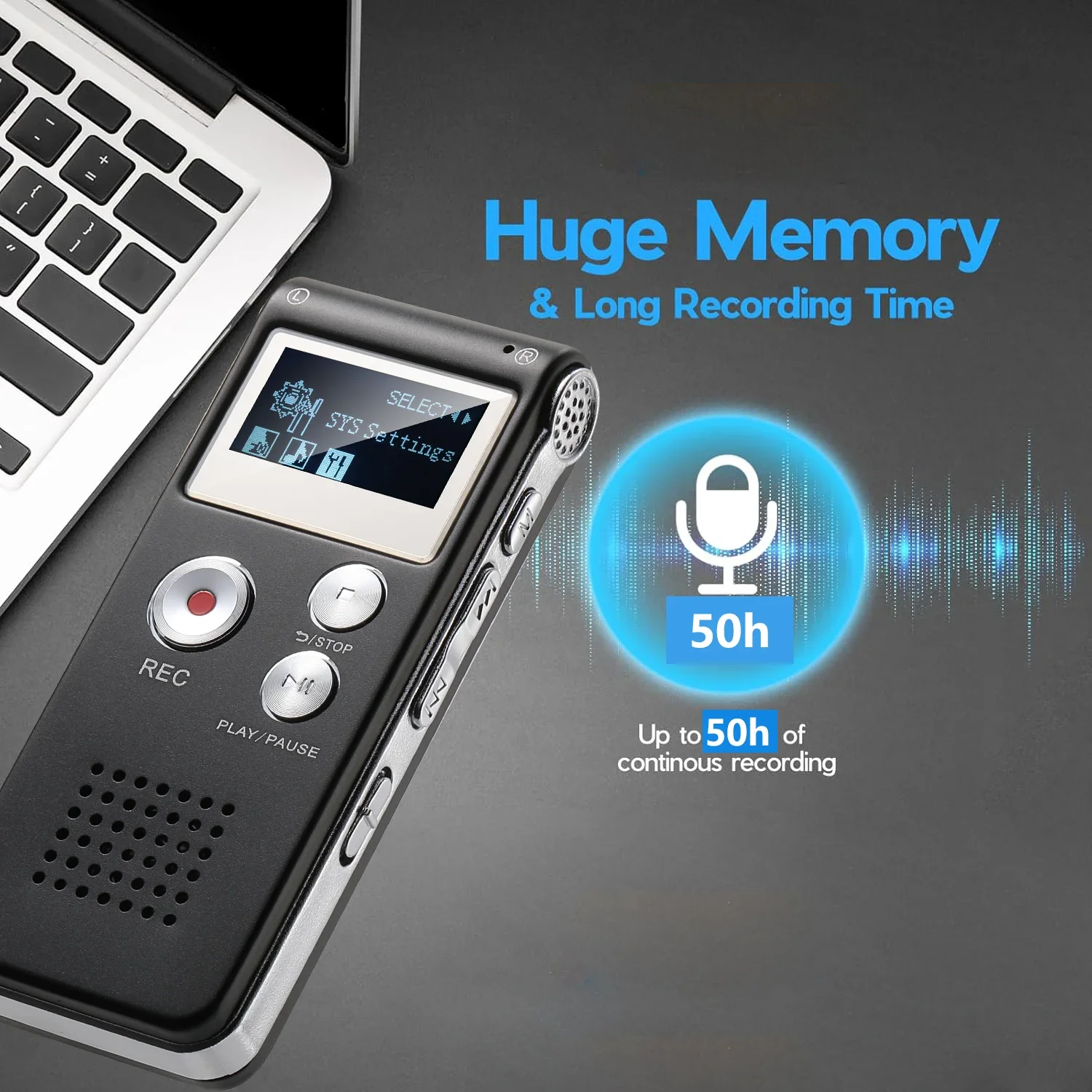 Voice Recorder Voice Activated Mini Recorder for Lectures - Image 4