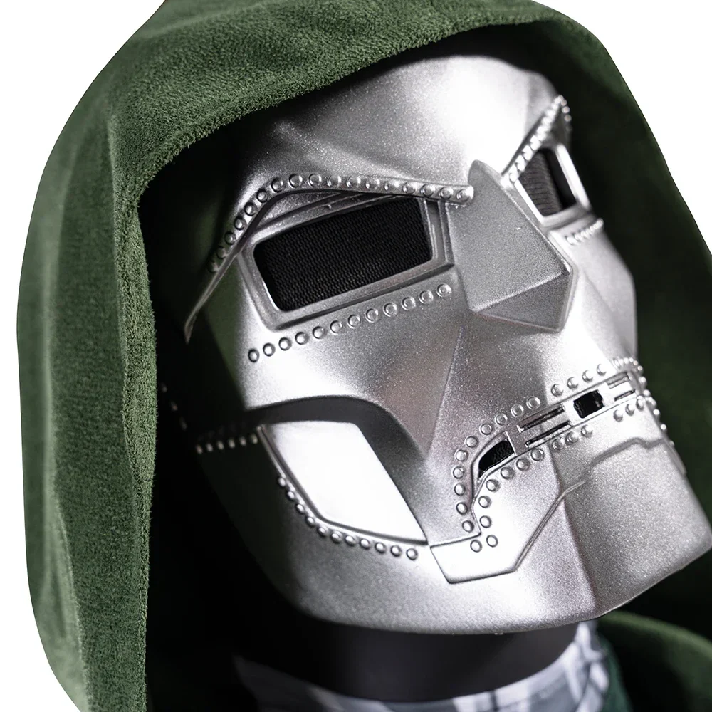 Doctor Doom Cosplay Costume Set Cloak Mask Halloween 2025 - Image 14