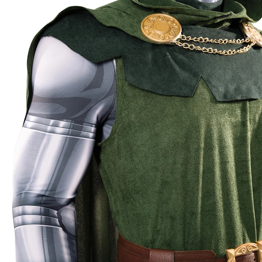 Doctor Doom Cosplay Costume Set Cloak Mask Halloween 2025 - Image 22
