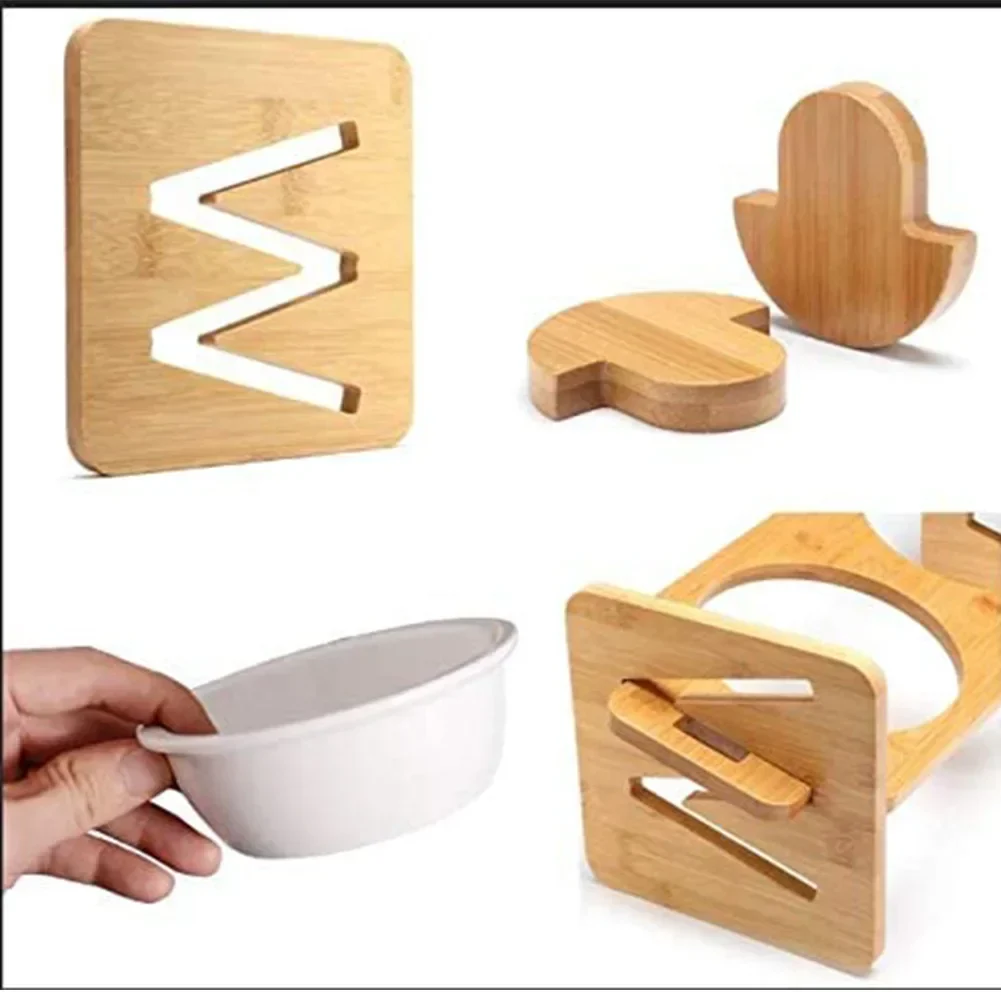 Dog Bowl Stand Adjustable Bamboo Elevated Feeder, Wooden Pet Bowl Holder Fall 2025 Ergonomic Neck Care - Image 5