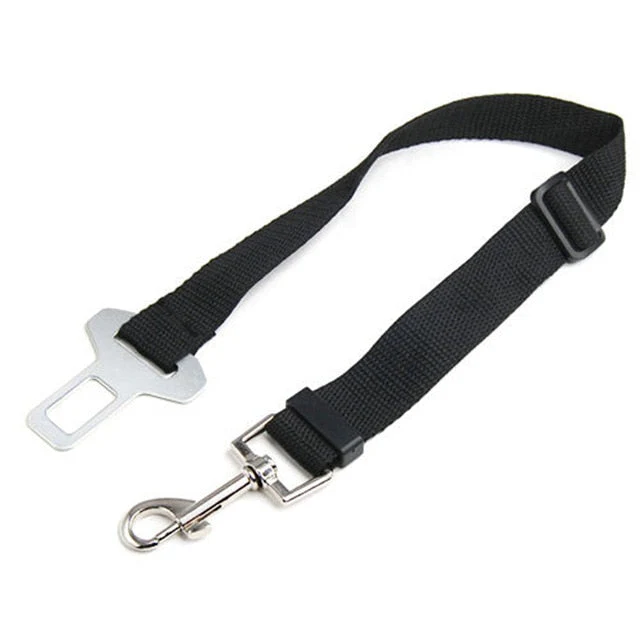 Dog Car Seat Belt Adjustable Nylon Restraint for Pets Safe Travel Fall 2025 Road Trip