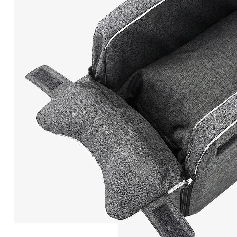Dog Car Seat Portable Carrier Bed Booster Seat Road Trip 2025 Travel Safety Cozy Durable Pet - Image 6