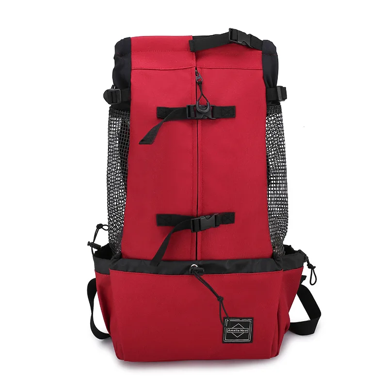 Dog Carrier Backpack Breathable Hands-Free Pet Carrier Pack Fall 2025 Outdoor Travel Comfort Small Dogs - Image 4