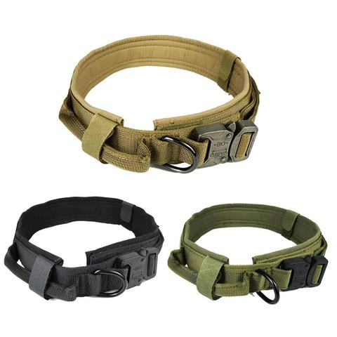 Dog Collar Tactical K9 With Patch Panel Top Handle Training And Control Fall 2025 - Image 10