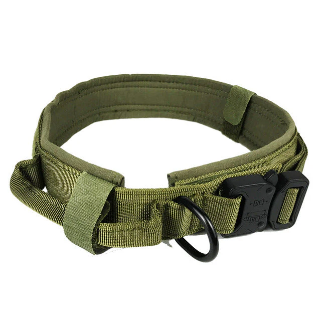 Dog Collar Tactical K9 With Patch Panel Top Handle Training And Control Fall 2025 - Image 4