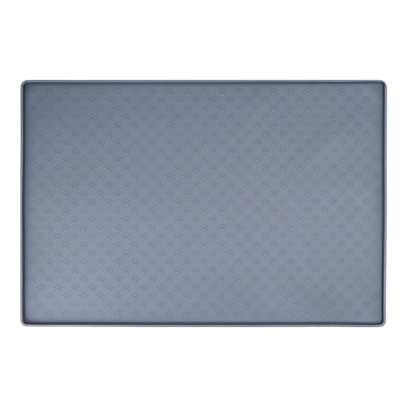 Dog Feeder Mat Non Slip With Raised Edges 15.5 x 23.5 Inches Fall 2025 Pet Essential Keeps Floors Clean