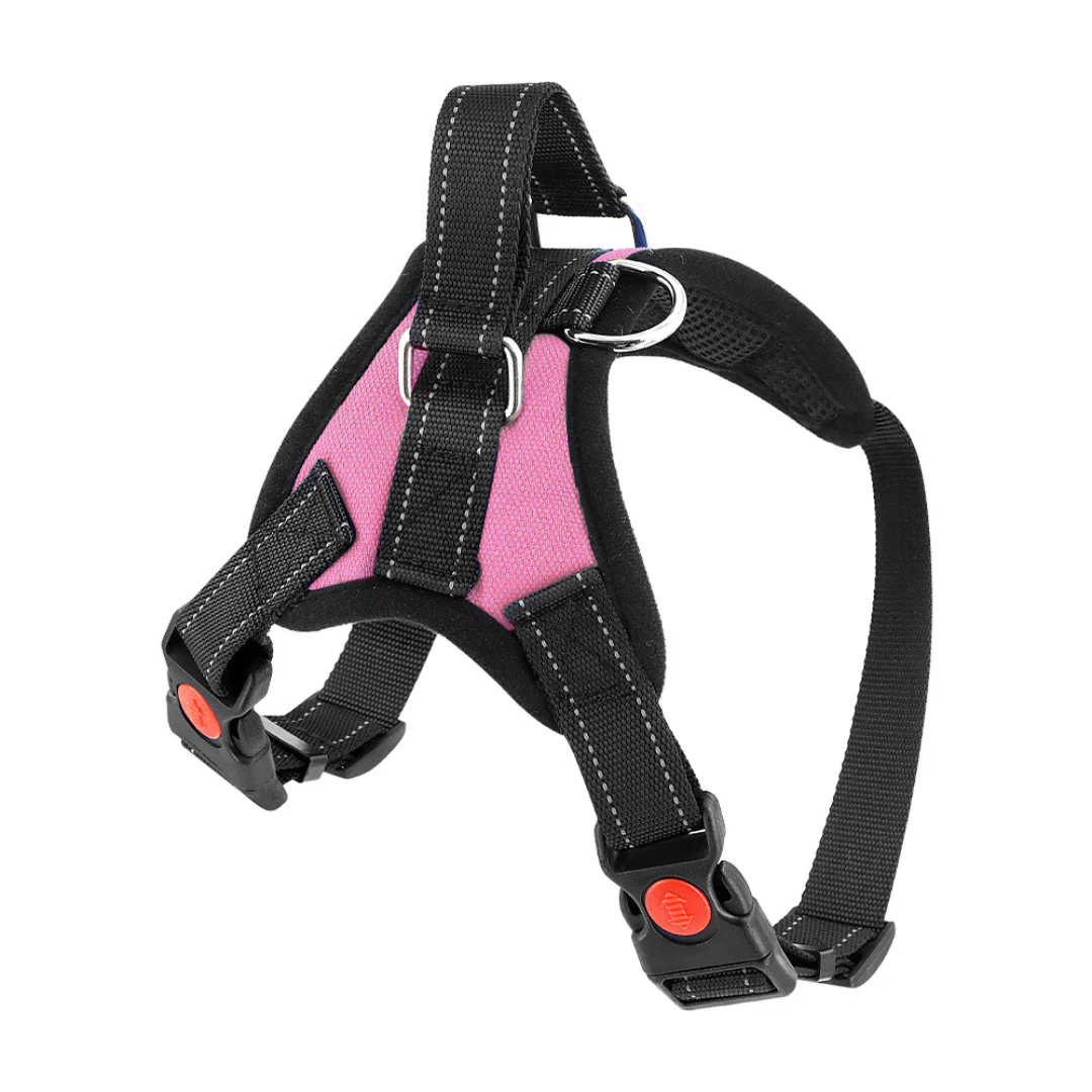 Dog Harness No-Choke Adjustable Safety Harness Fall 2025 Trend Breathable Padding For Gentle Control - Image 16