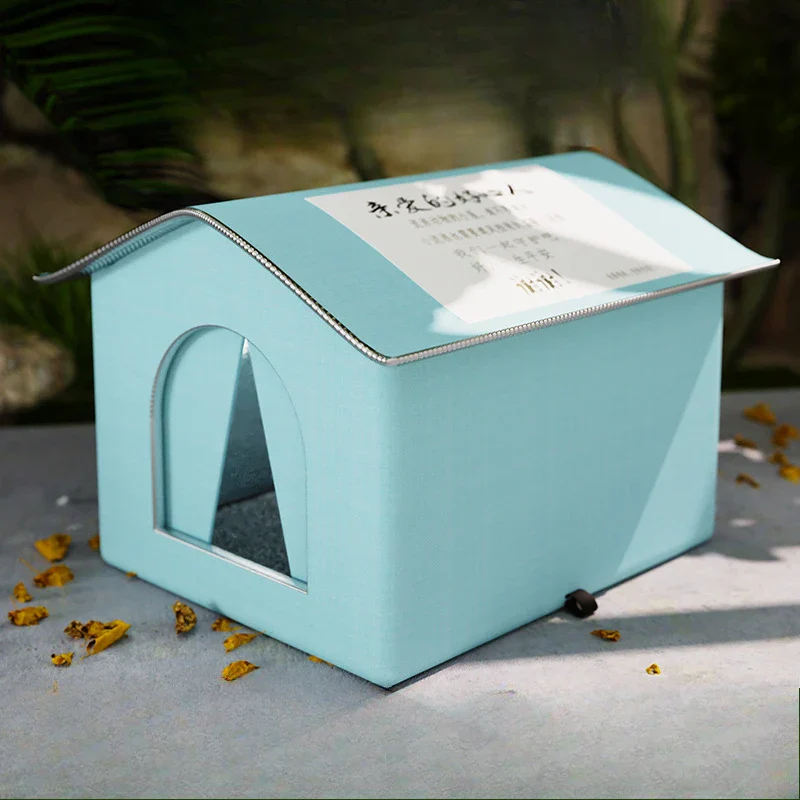 Dog House Waterproof Foldable Pet Cave Bed Small Outdoor Winter 2025 Cozy Washable Shelter For Puppies - Image 10