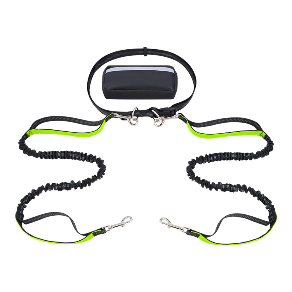 Dog Leash Double-Handle Hands-Free Bungee Reflective Walking Leash Fall 2025 Safe Control - Image 15