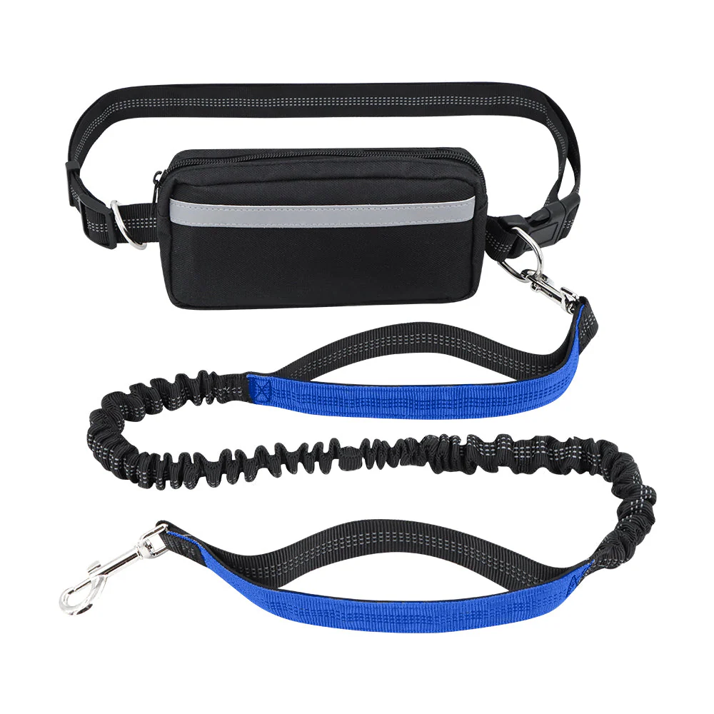 Dog Leash Double-Handle Hands-Free Bungee Reflective Walking Leash Fall 2025 Safe Control - Image 3